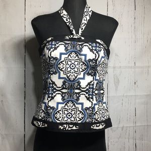 WHBM Women’s Corset Bustier Halter Top Size 8